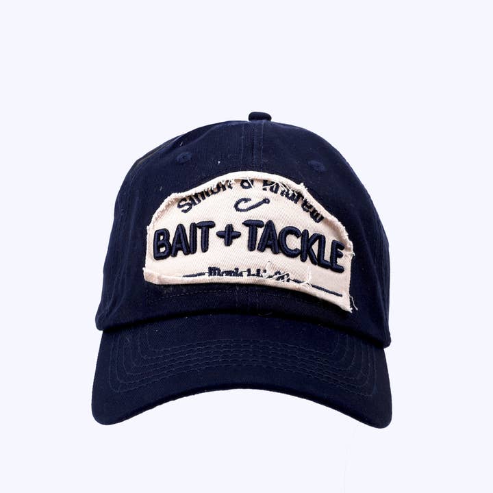 Hat - "Bait And Tackle" Navy for wholesale by Swanson Christian Products
