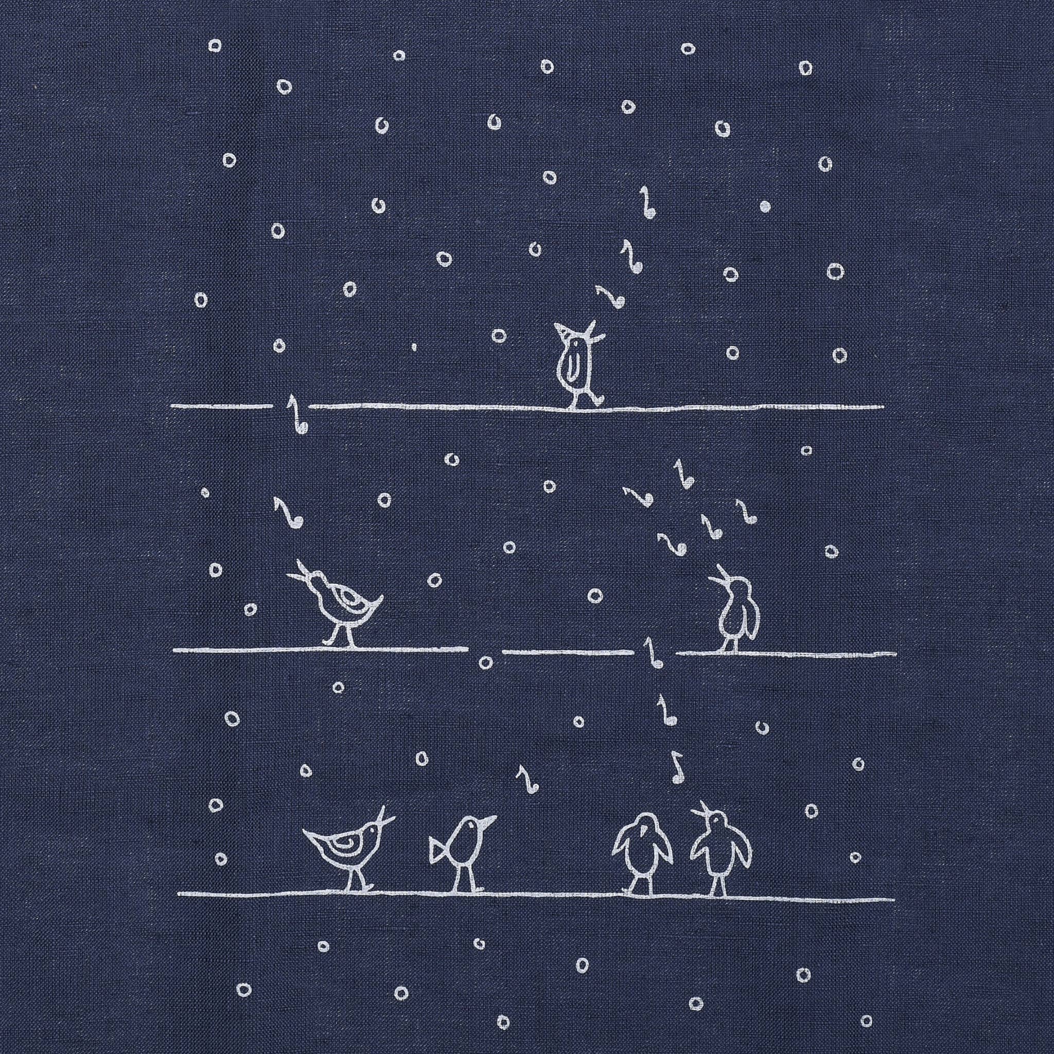 a wink design - Wholesale Tea Towel - birds on a wire tea towel1