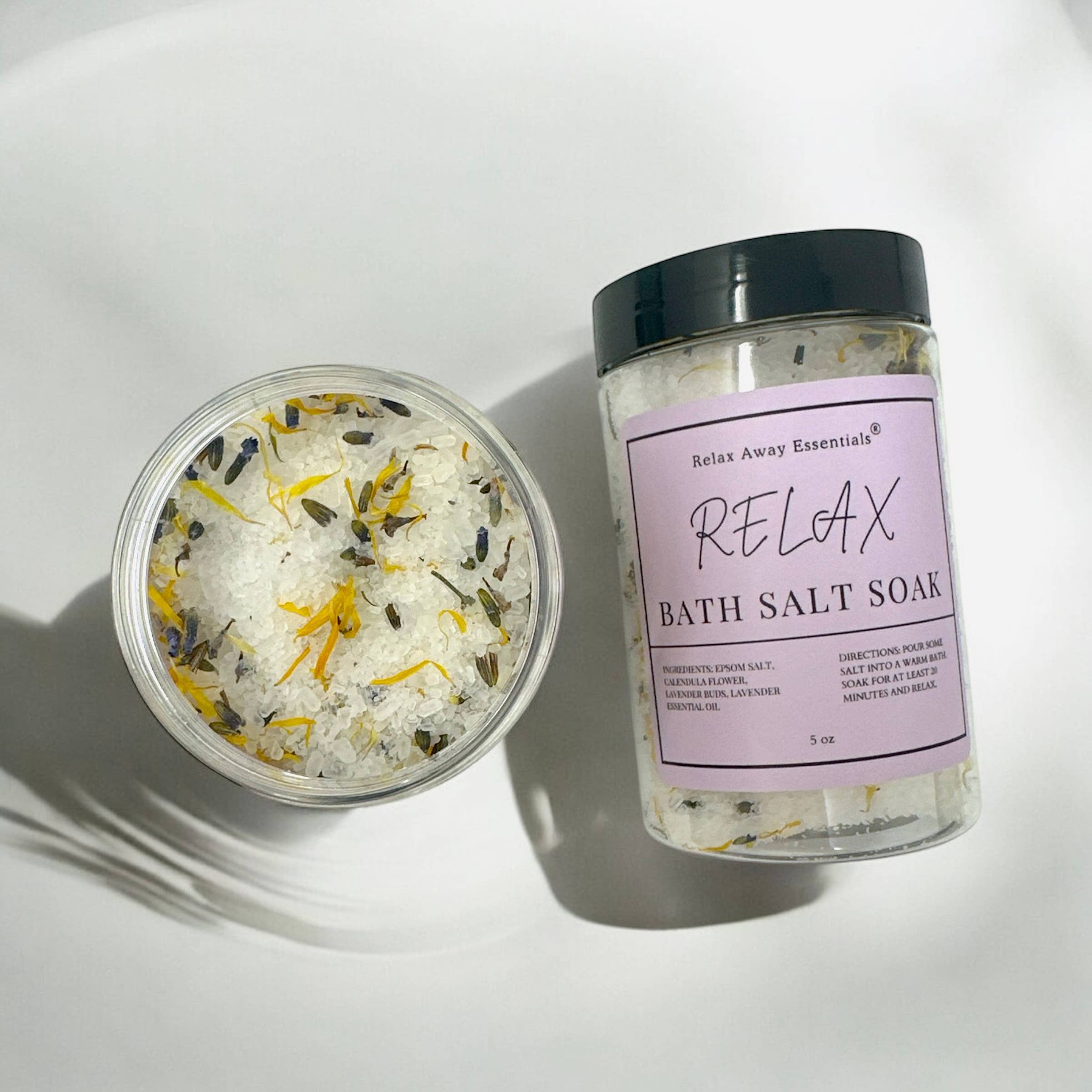 Relax Away Essentials - Wholesale Bath Soak/Milk - Bath Salt Soak - Spa Soak 2