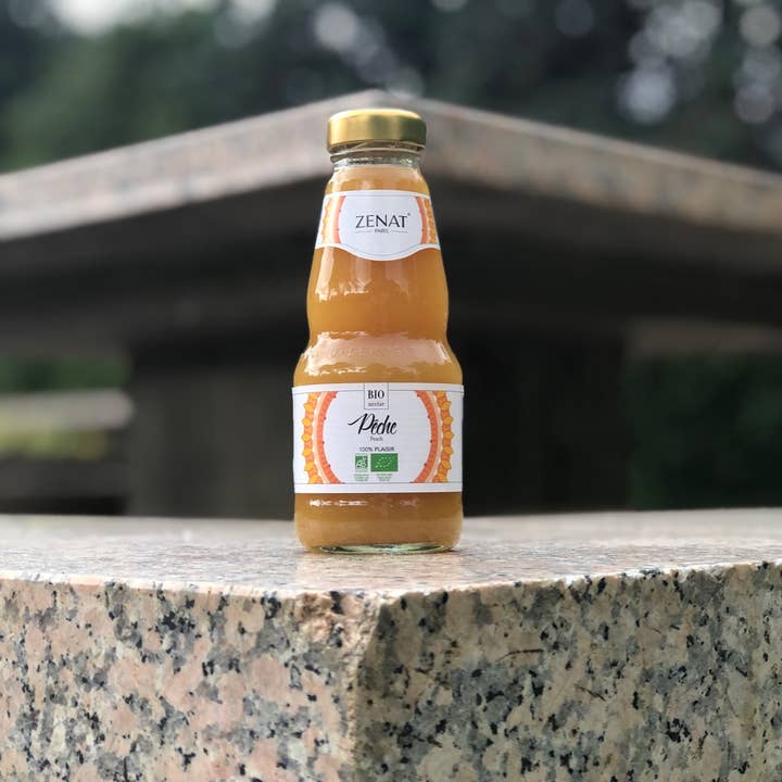 Zenat Paris - Venta al por mayor Zumos de fruta - NÉCTAR DE MELOCOTÓN ORGÁNICO ZENAT