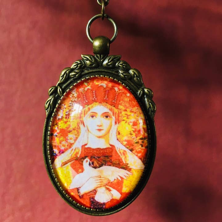 Elysium Pendants – Engroshandel Halskæde med vedhæng – Jomfru Maria, Jomfru Maria vedhæng, Guds Moder, Jomfru