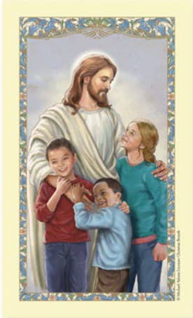 SAN JUDITAS RELIGIOUS ARTICLES - Wholesale Art Print - TEN COMMANDMENTS FOR SCHOOL CHILDREN