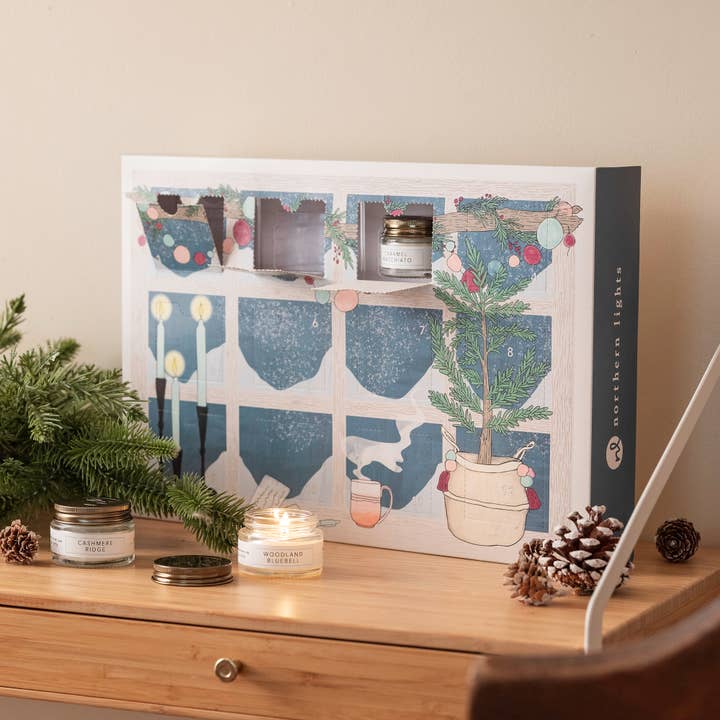 12 Days of Candles for wholesale by Northern Lights