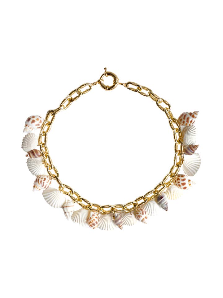 Collier Ocean Cove pour la vente par Serendipitous Project