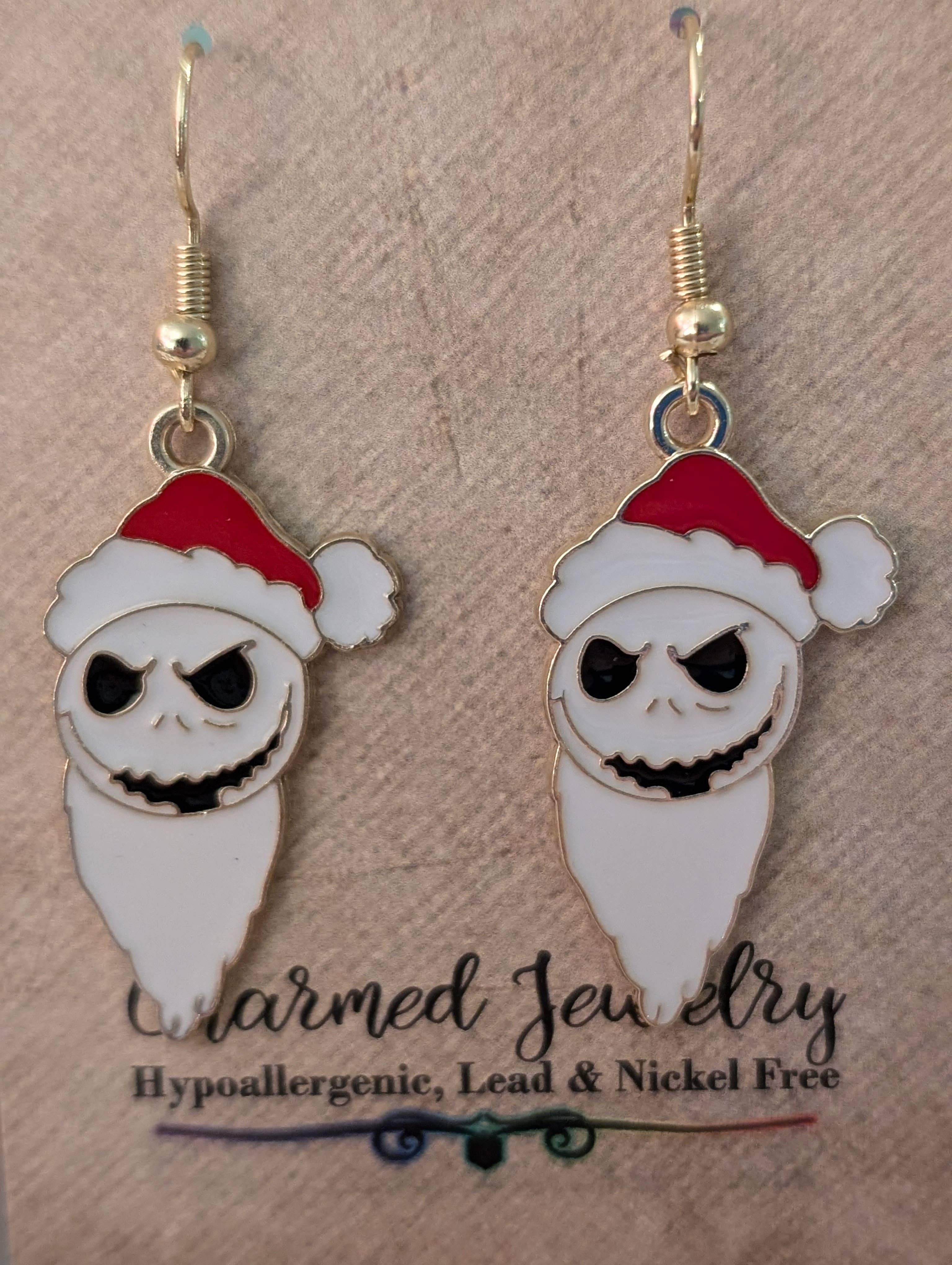 Con-Quest Crafts - Wholesale Charm/dangle bracelet - Nightmare Christmas Earrings, Necklaces & Zipper Pulls26