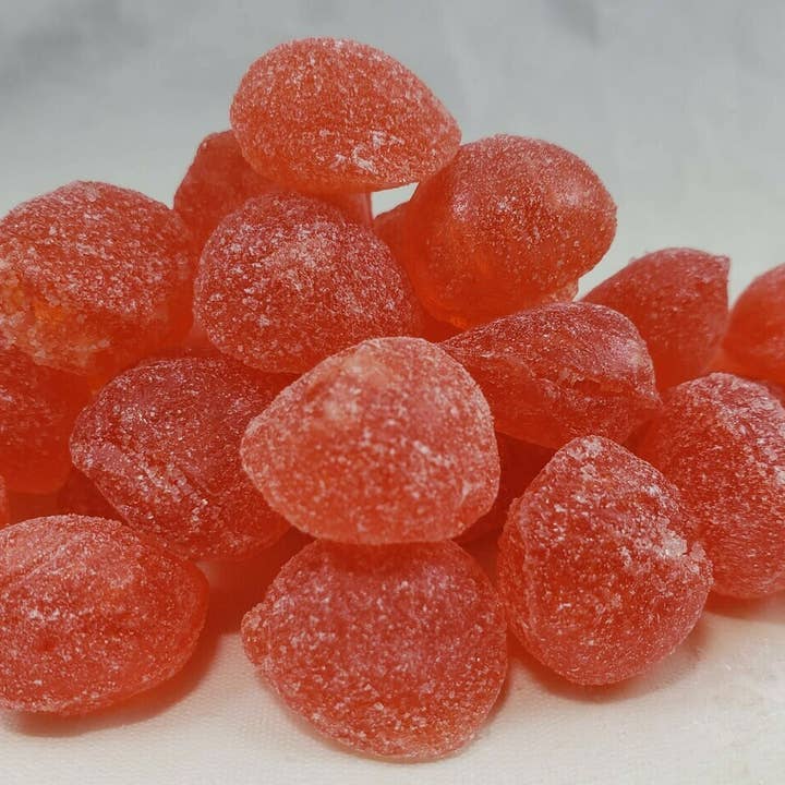 Cinnamon Hard Candy Drops, 4.5 oz. for wholesale by Chesebro's Handmade Confections and Candy