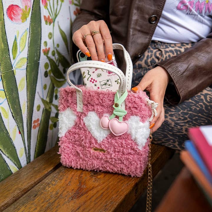 Craft Club - Wholesale DIY craft kit - BLUSH HEARTBREAKER - Woven Tote Bag Kit5