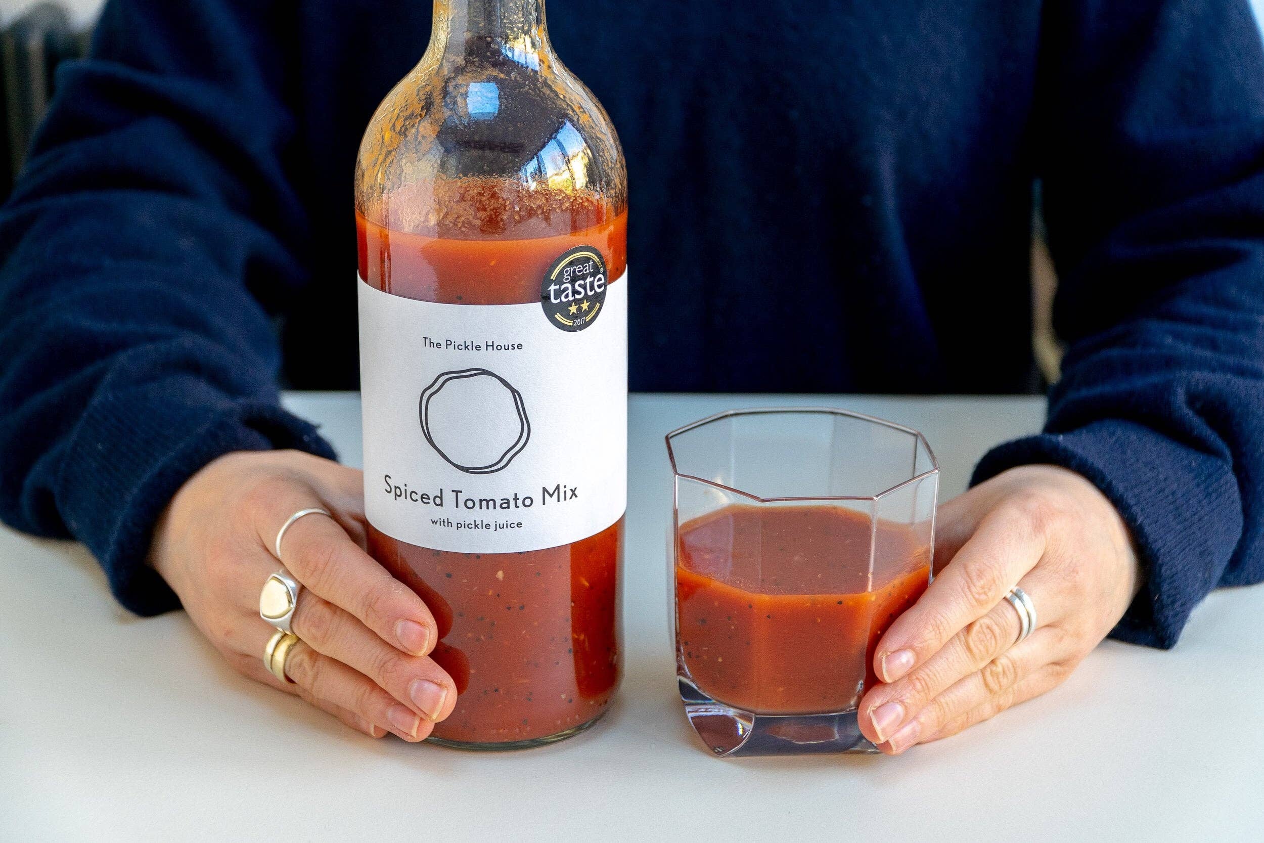 The Pickle House - Wholesale Cocktailmix/siroop - Gekruide tomatenmix 6x750ml3