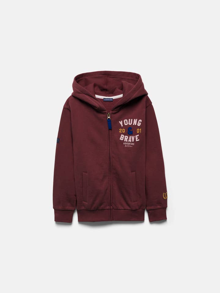 Sweatvest met applicaties (584264-34) voor wholesale door Lanidor Kids