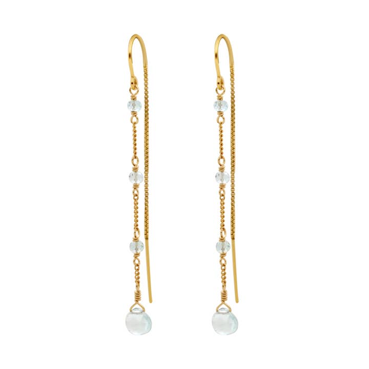 Something Blue Earrings for wholesale by Anna Janelle Jewelry