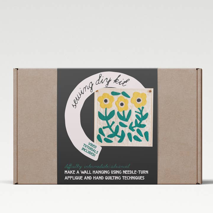 it's all in the stitch - Wholesale DIY Craft Kit - Floral Scene DIY Sewing Kit4