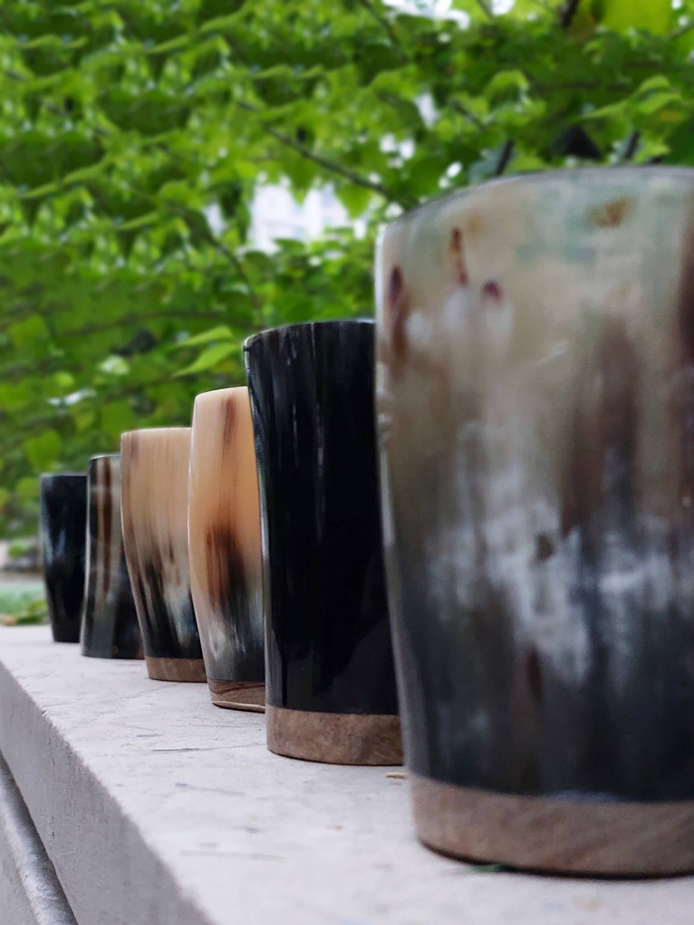 OnlyViking - Wholesale Shot Glass - Drinking Horn Mead Shot Glass Cups 100% Authentic0