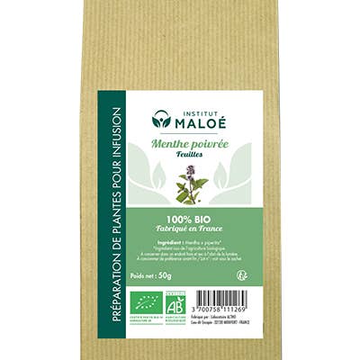 Institut Maloé - Wholesale Health/Detox Tea - Organic peppermint plant - 50g