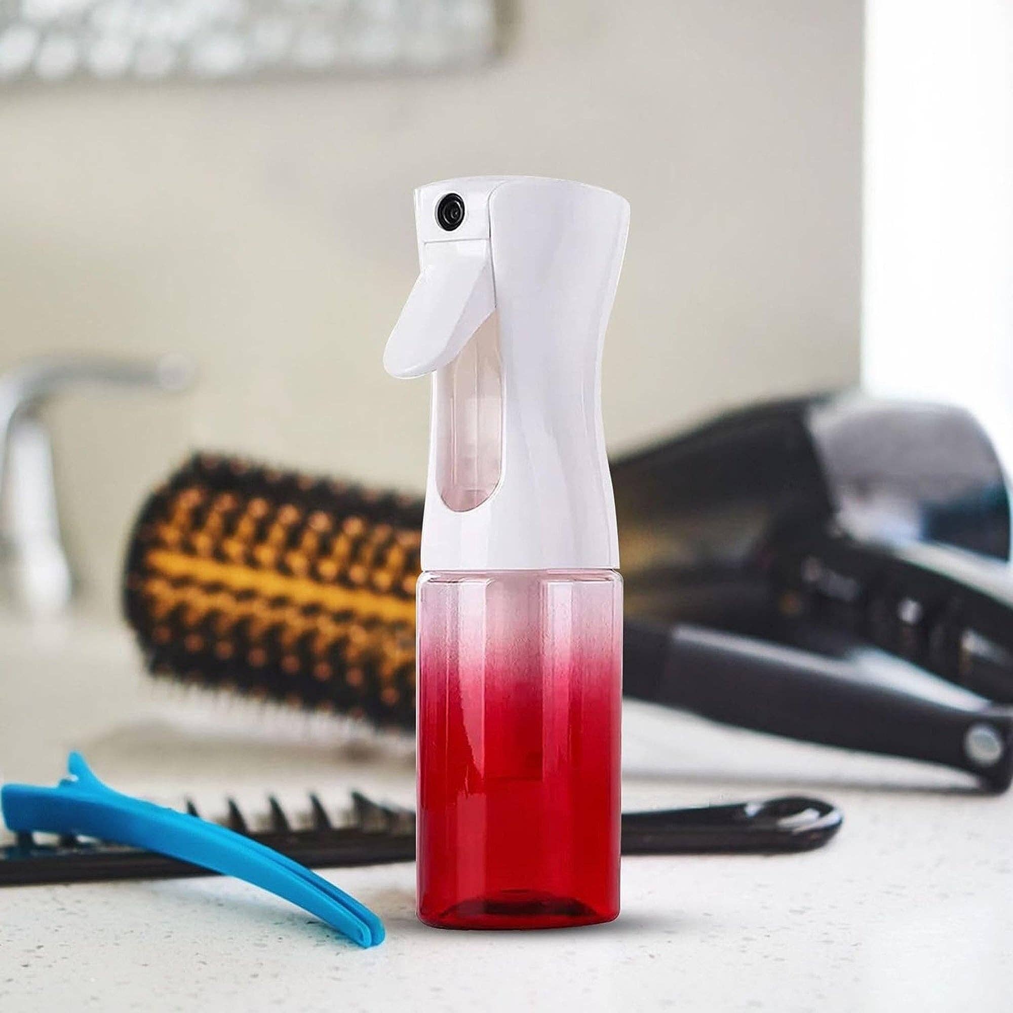 Vigor Path – wholesale Spray bottle – Continuous Spray Nano Fine Mist Sprayer - 150ml/5oz (Gradient Red)1