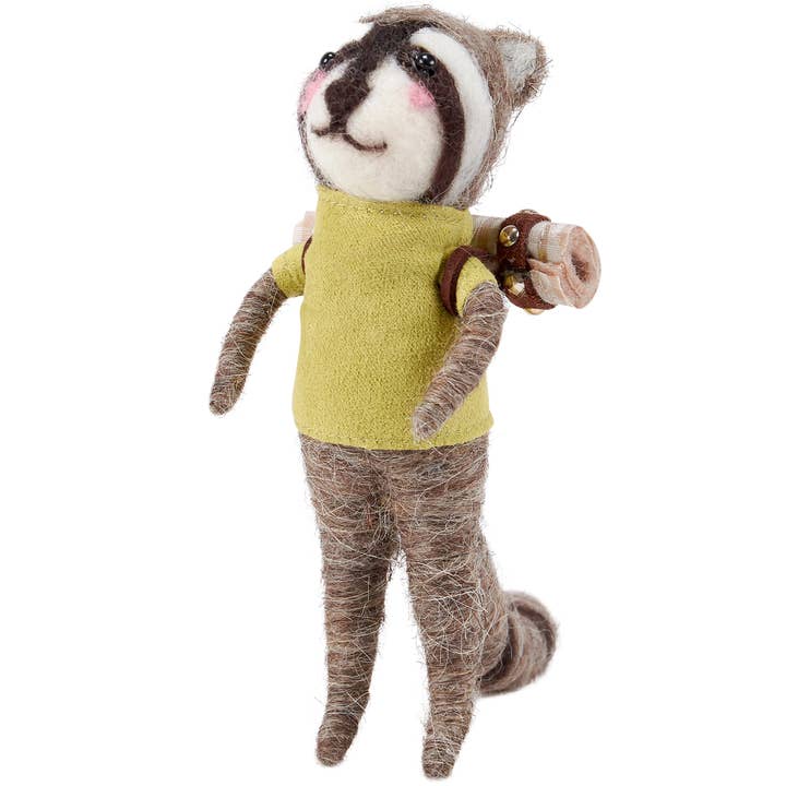 Picnic Raccoon Critter for wholesale by Primitives by Kathy