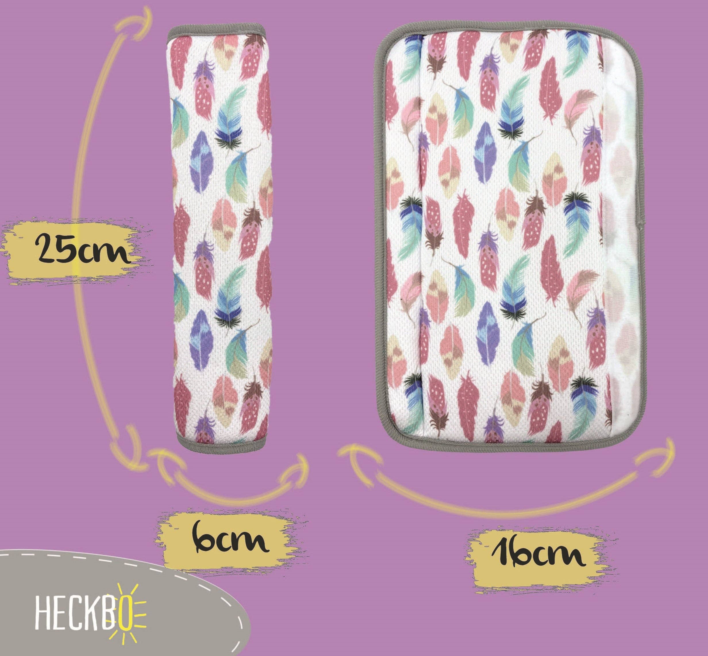 HECKBO - Vendita all'ingrosso Copriseggiolino auto - Bambini e neonati - 1x/2x protezione per cintura di sicurezza per auto per adulti a molla2