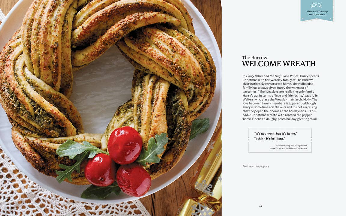 Insight Editions - #1 Pop Culture Publisher - Vente Cuisine et gastronomie - Harry Potter : livre de recettes de Noël officiel4