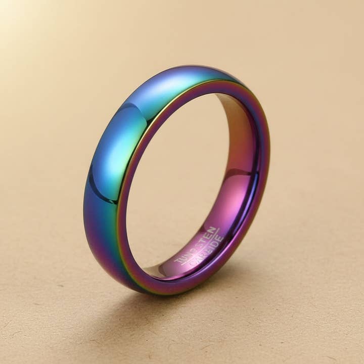 elasisters - Wholesale Jewelry Set - Tungsten Elegant Couple Rings13