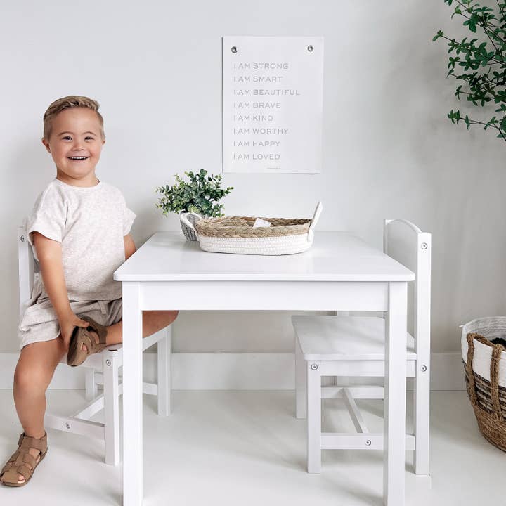 Impression d'affirmations quotidiennes, état d'esprit de croissance positive, 12 x 16 pour la vente par Home Room Co.