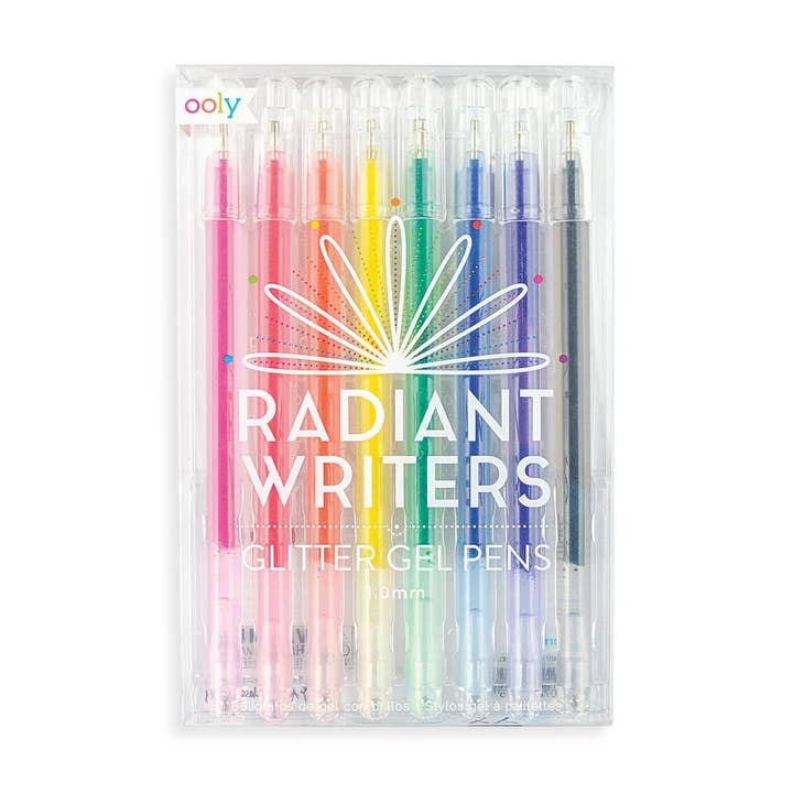 OOLY – Engroshandel Pen – Strålende forfattere Glitter Gel Penne