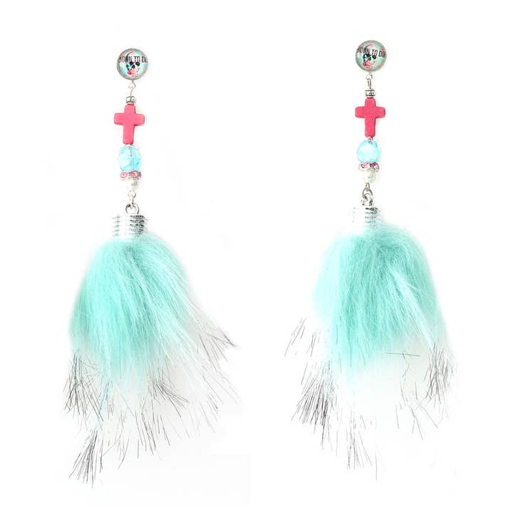 Croix rose d'Ibiza pour la vente par Yebisah