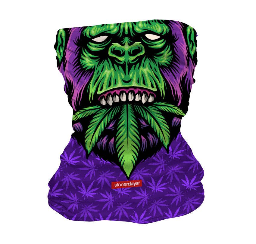StonerDays Apparel - Wholesale Neck Warmer/Snood - Unisex - Gorillaz Neck Gaiter