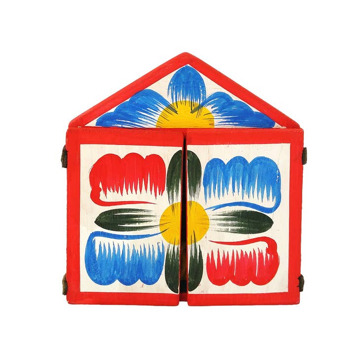 Sedona Spirit - Wholesale Nativity Scene Decor - Wooden Nativity Retablo1