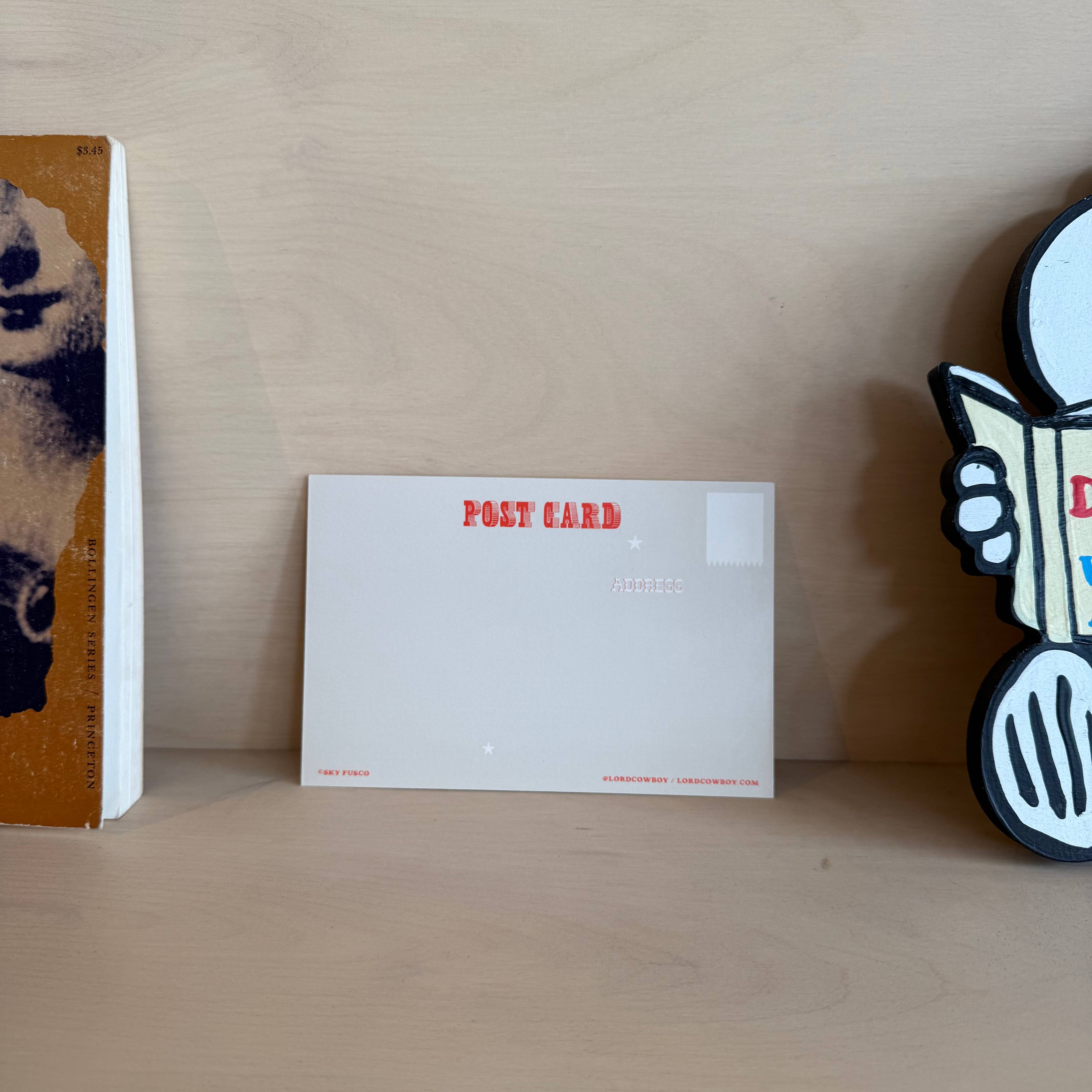 Lordcowboy - Wholesale Postcard - Dear Diary, Today I Did Not Have To Rush Postcards4