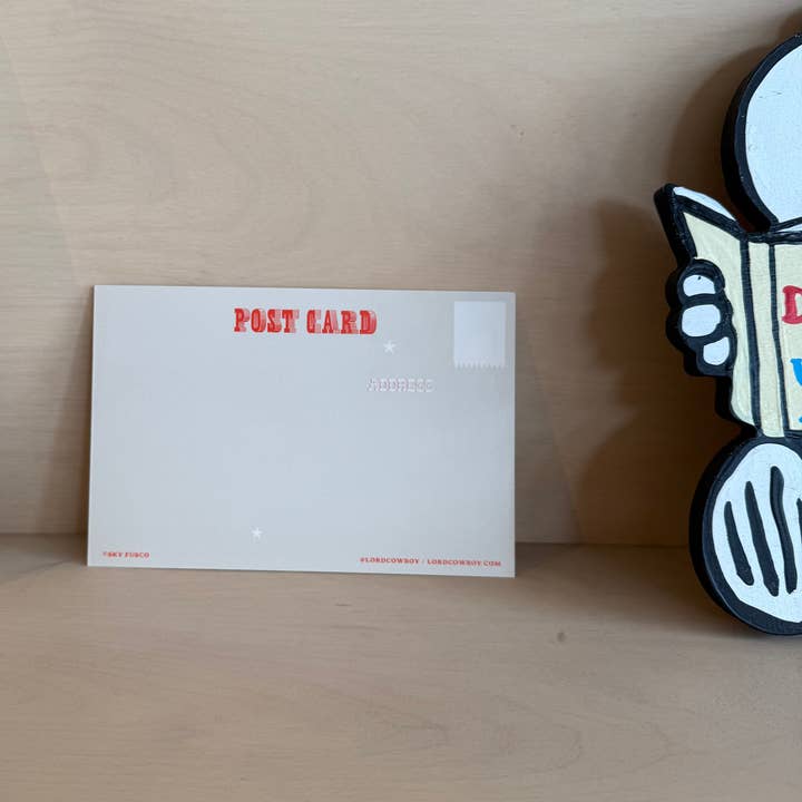 Lordcowboy - Wholesale Postcard - Dear Diary, Today I Did Not Have To Rush Postcards4
