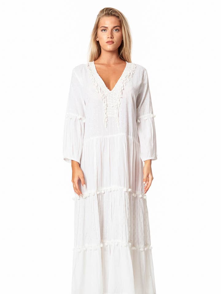 Lily Maxi Vacation & Summer Dresses for wholesale by La Moda Clothing