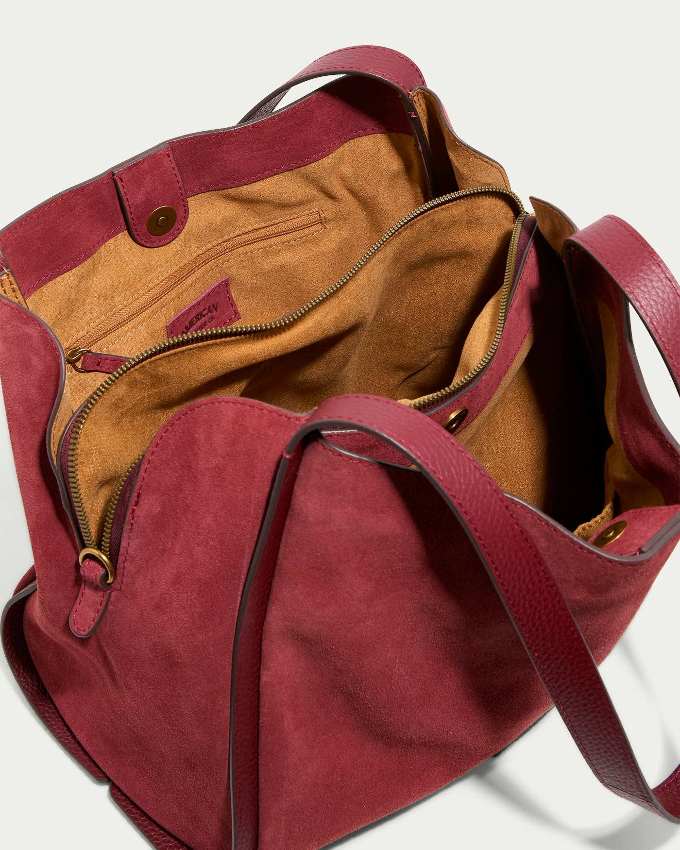 American Leather Co – Sacola - Mulher por atacado – Saco Triplo de Entrada Auburn7