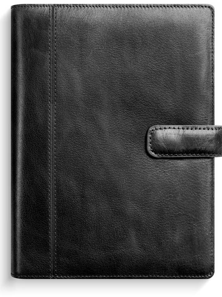 Calendrier 2024 Regent Systemkal en cuir noir pour la vente par Burde Publishing AB