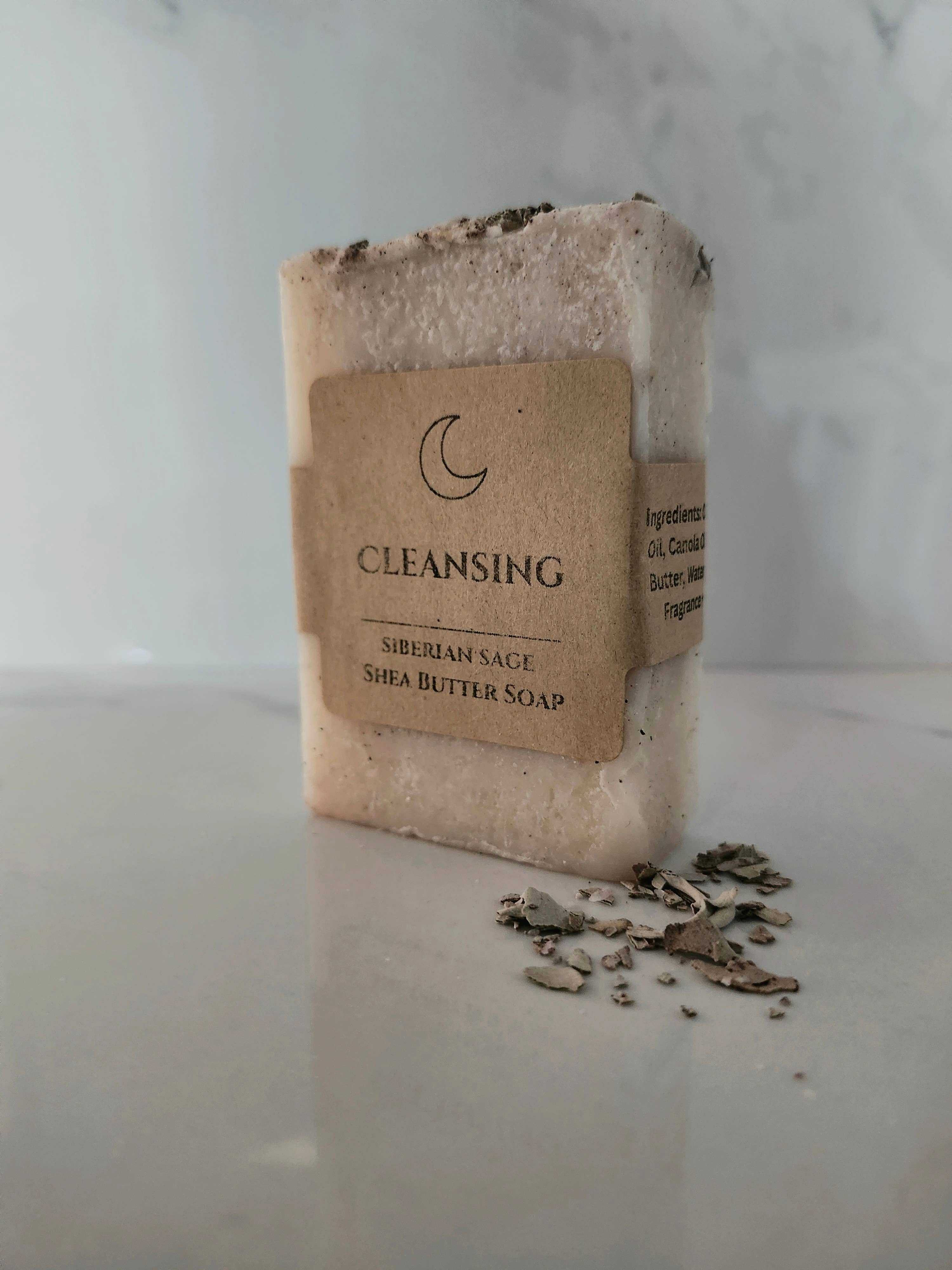 Three Witches Tea Shop - Wholesale Bar Soap - Siberian Sage Organic Shea Butter Cleansing Soap