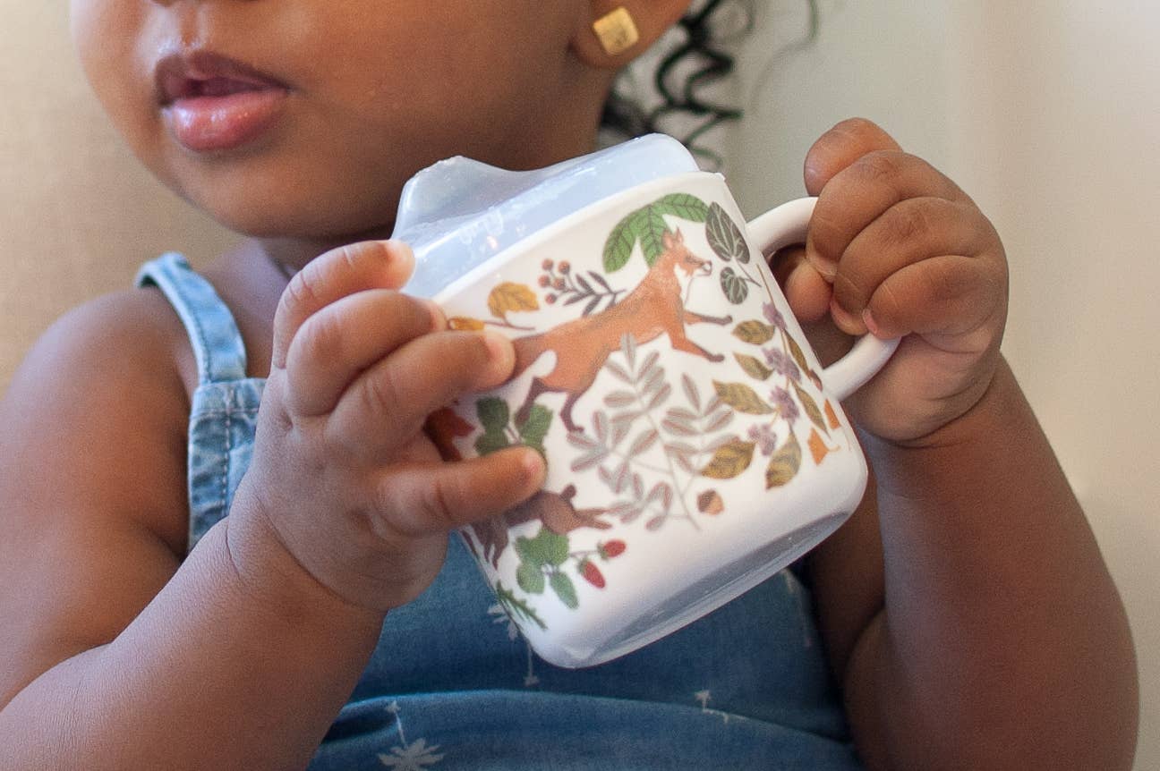 Helmsie - Wholesale Drinking Glass/Cup - Kids & Baby - Woodland Sippy Cup1