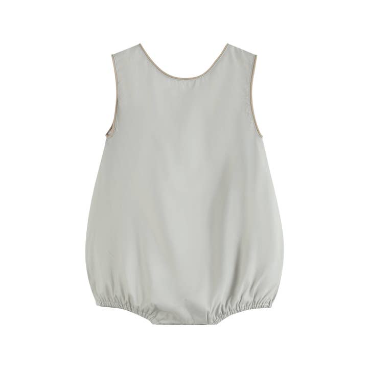 Lil Cactus - Wholesale Bodysuit (Non-Footed) - Baby - Khaki Green Fish Bubble Romper