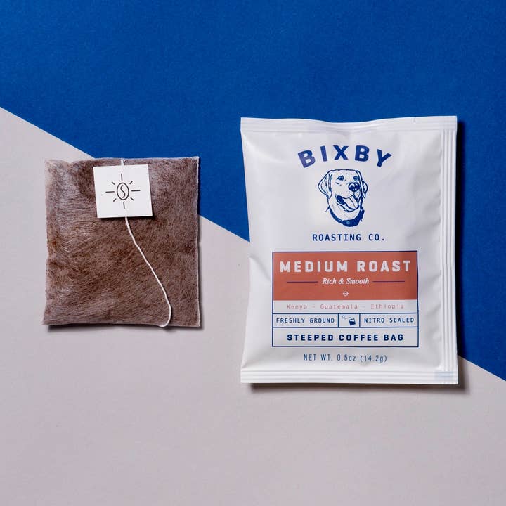 Bixby Steeped Coffee for wholesale by Bixby Roasting Co.