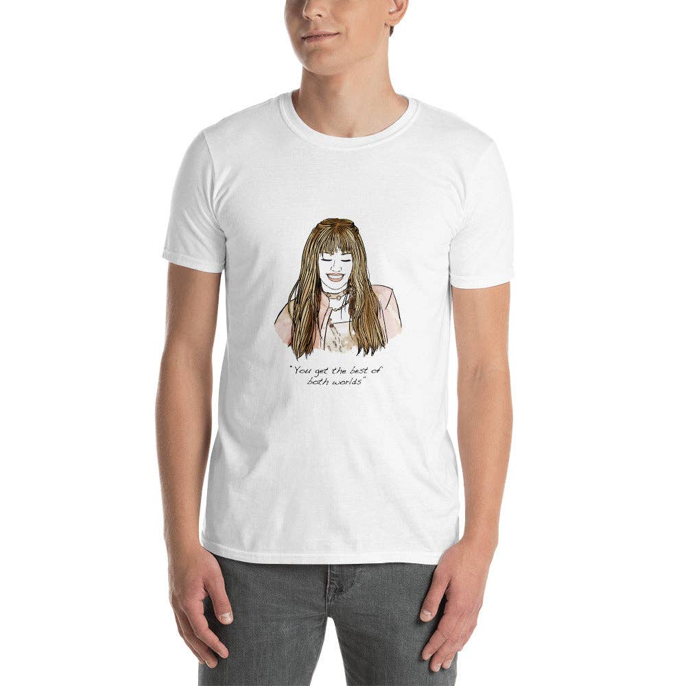 El loco del Pelo Rizo - Venta al por mayor Camiseta serigrafiada - Mujer - Camiseta  Hannah Montana5