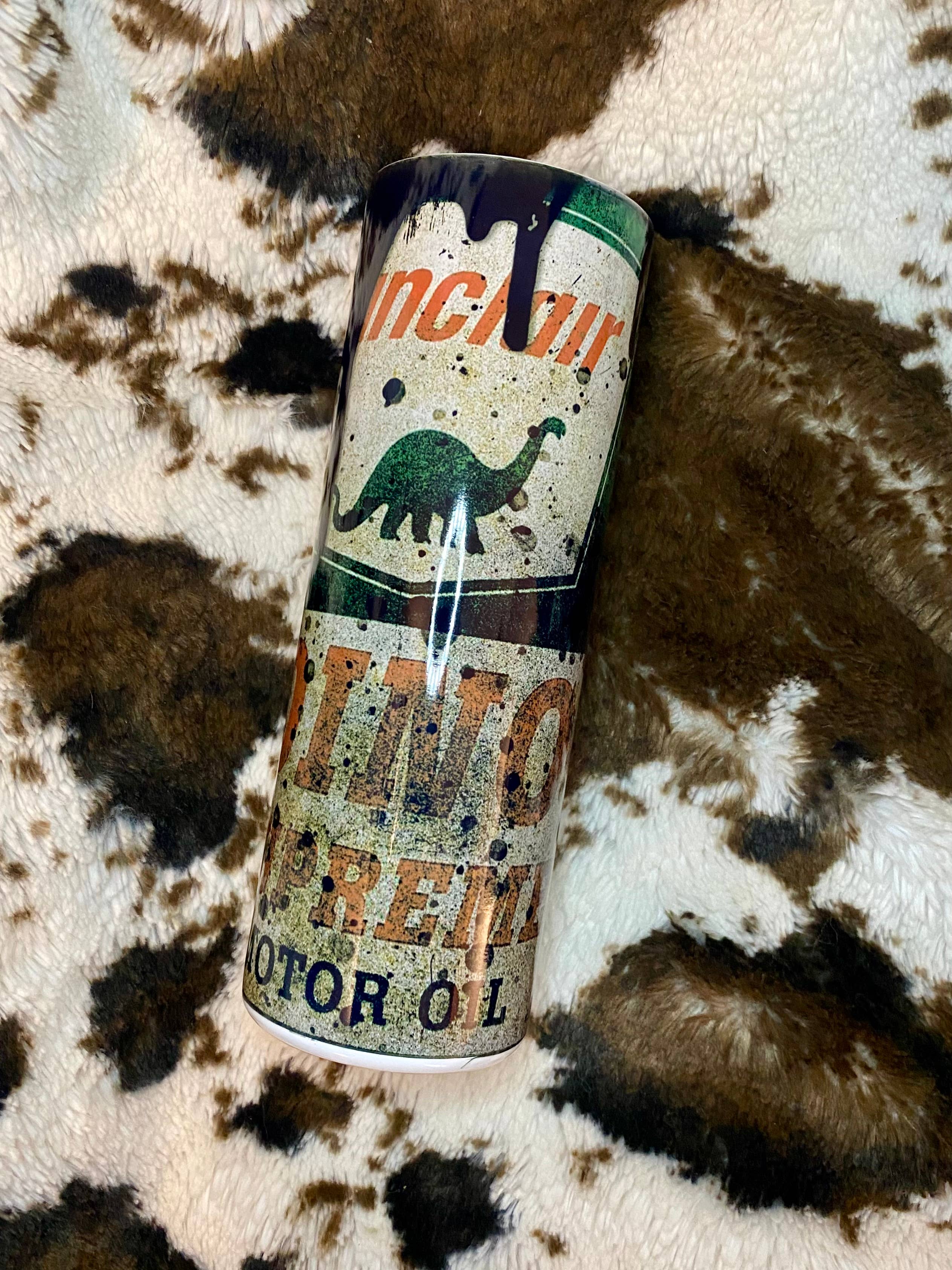 Drifting Dogwood Designs - Wholesale Insulated Mug/Tumbler - Sinclair Motor Oil Tumbler0