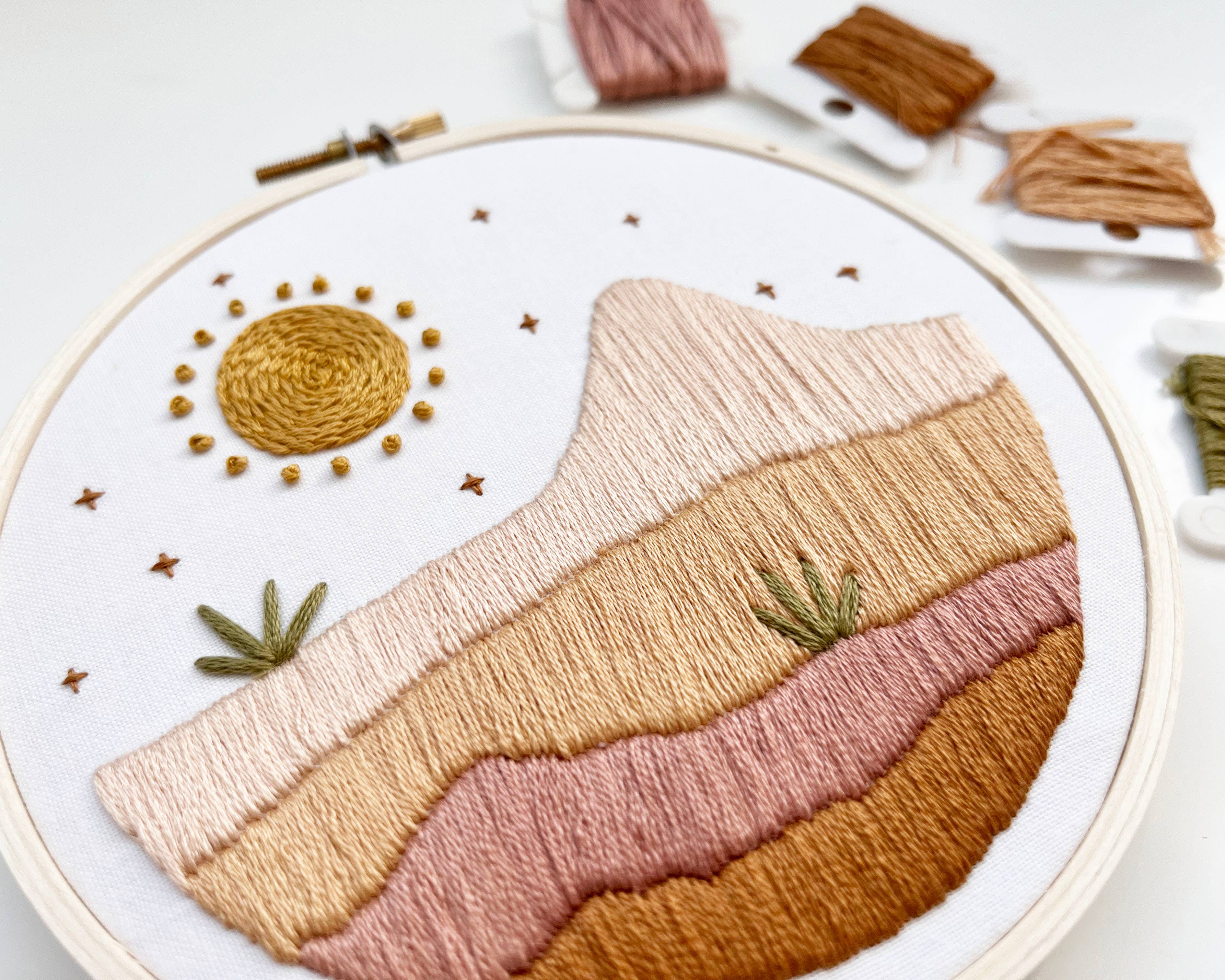 Urbann Nest - Wholesale Embroidery/Cross Stitch Supplies - Desert Embroidery Kit1
