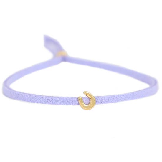 Armband for good luck - lila gold for wholesale by Love Ibiza
