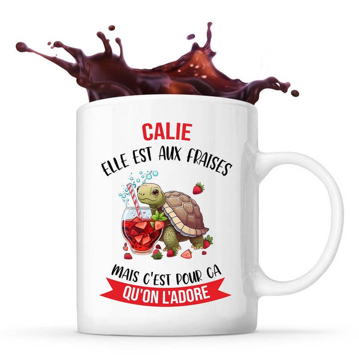 Calie She's Strawberry Mug for wholesale by Planetee