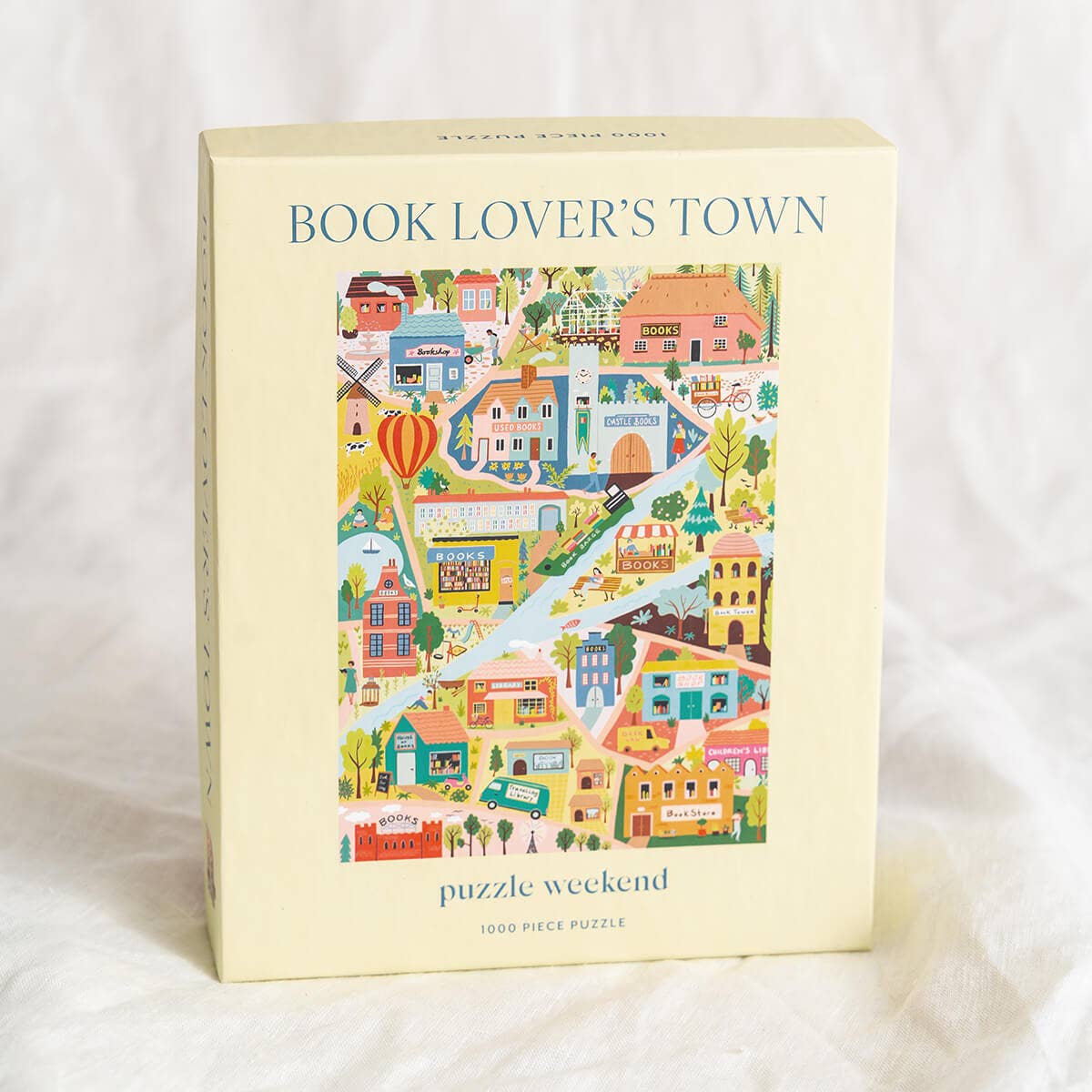 Puzzle Weekend – wholesale Pussel - Vuxen – Book Lover's Town pussel med 1000 bitar