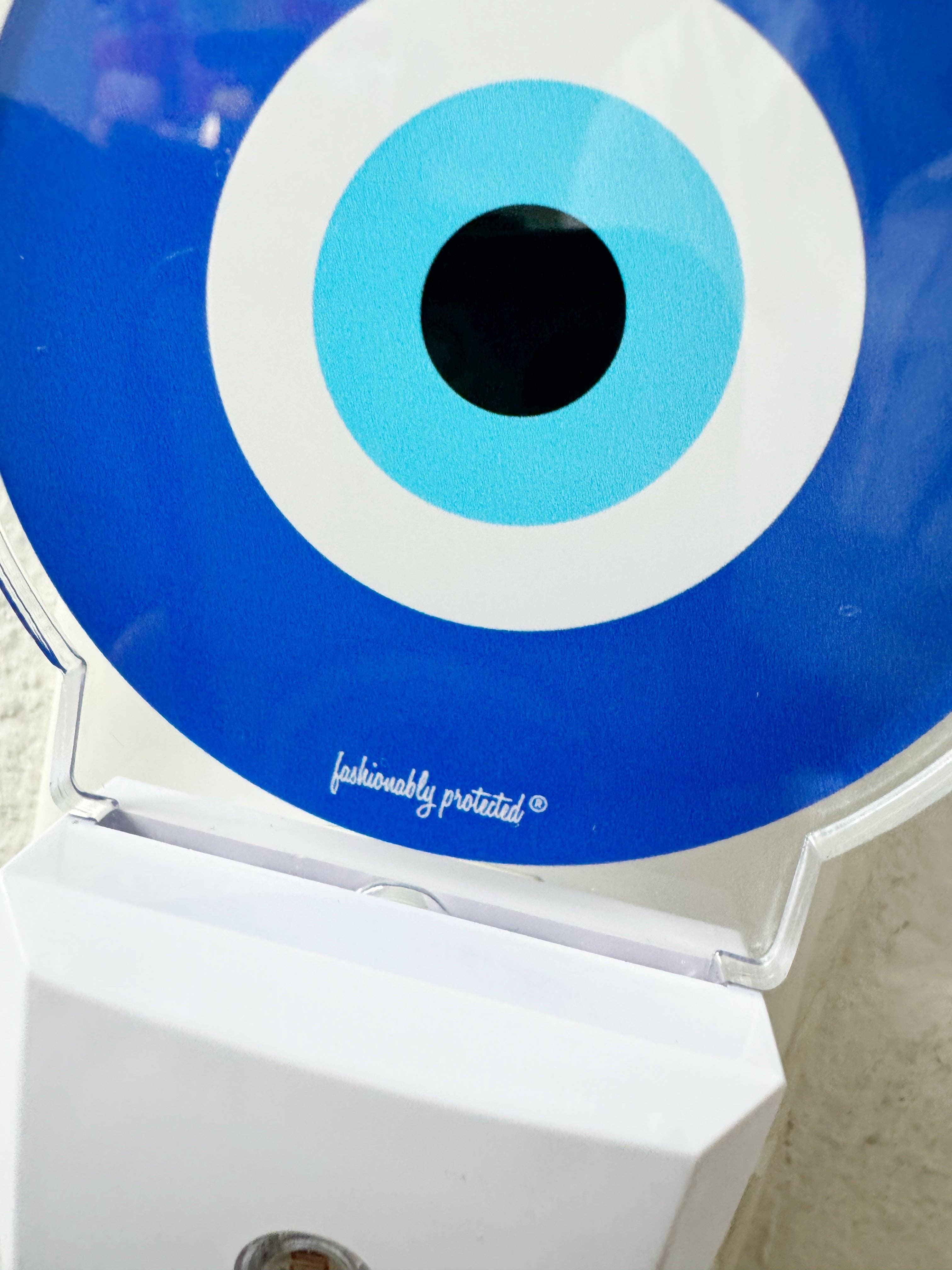 FRESHALAMODE / fashionably protected – wholesale Night light – Evil Eye Glow Sensor Plug In Light4