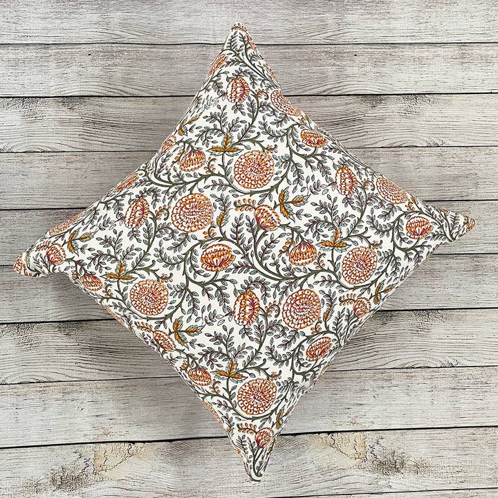 Funda de cojín Vani Orange para venta al por mayor de Mahogany