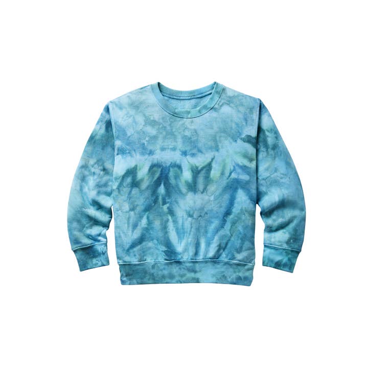The Wildest Kids - Wholesale Sweatshirt - Kids - Ice-Dyed Toddler Crewneck1