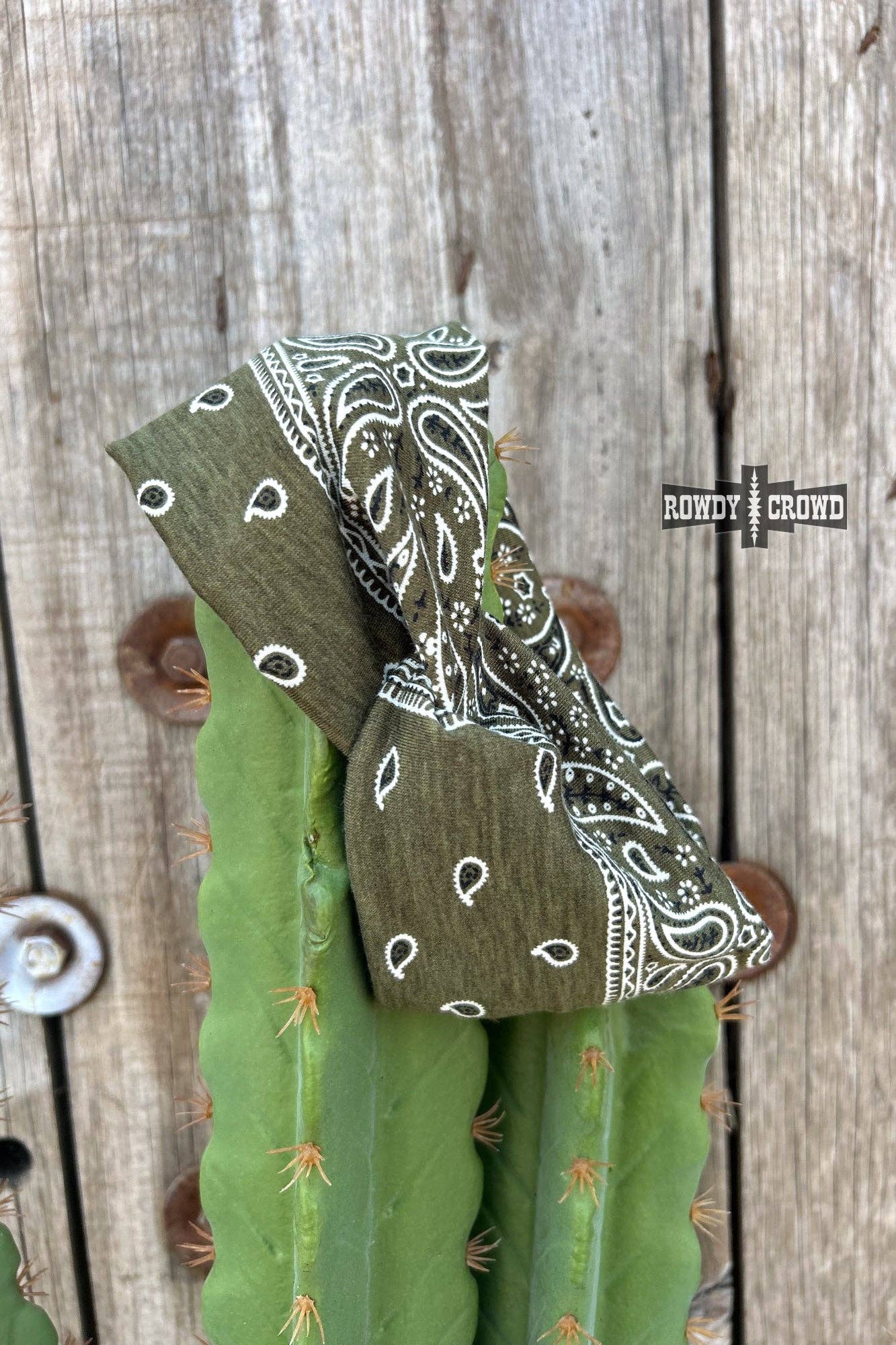 Rowdy Crowd Clothing - Wholesale Fashion Headband - Women's - Bandit Bandana Headbands3