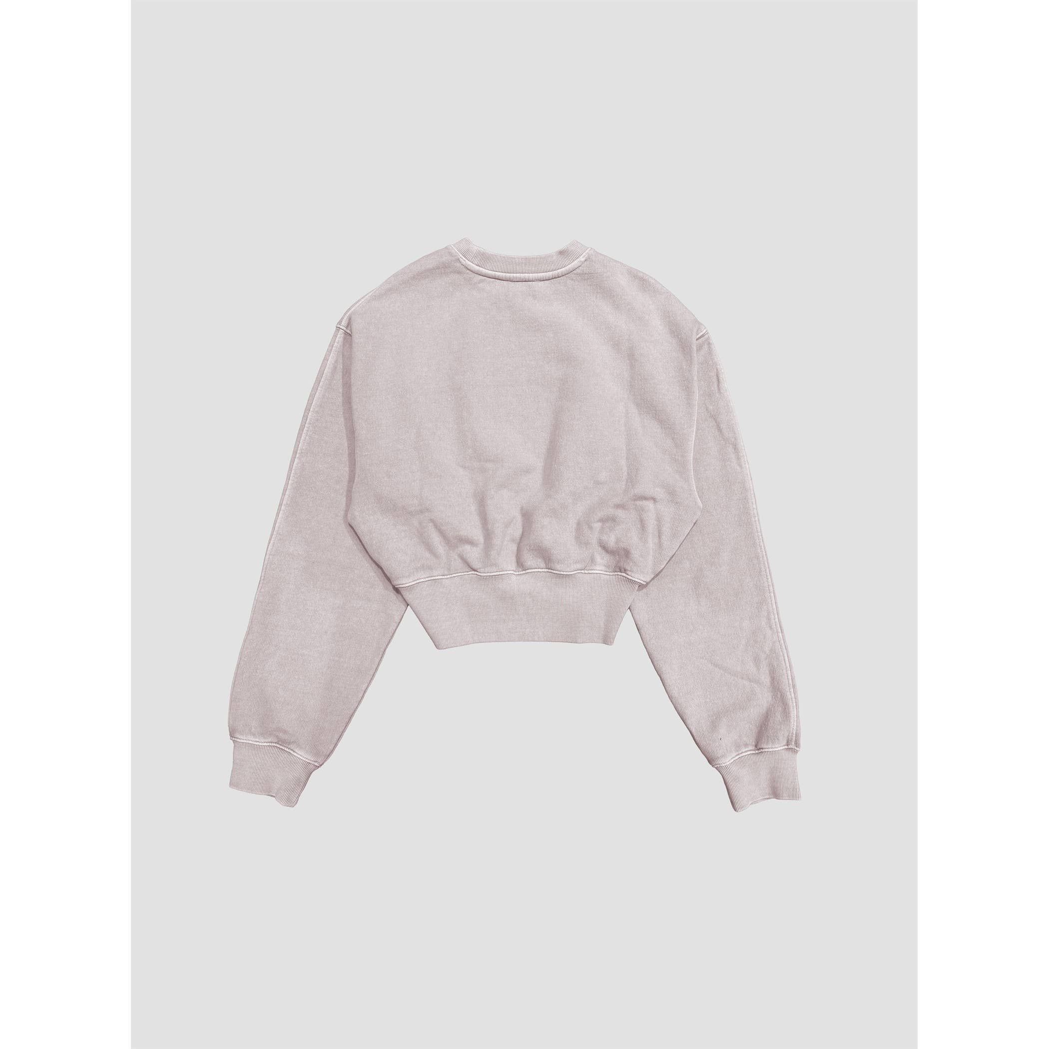 The Blank Lab - Wholesale Sweatshirt - Women's - Acid Wash Cropped Balloon Sweatshirt (AAB700_ACD)10