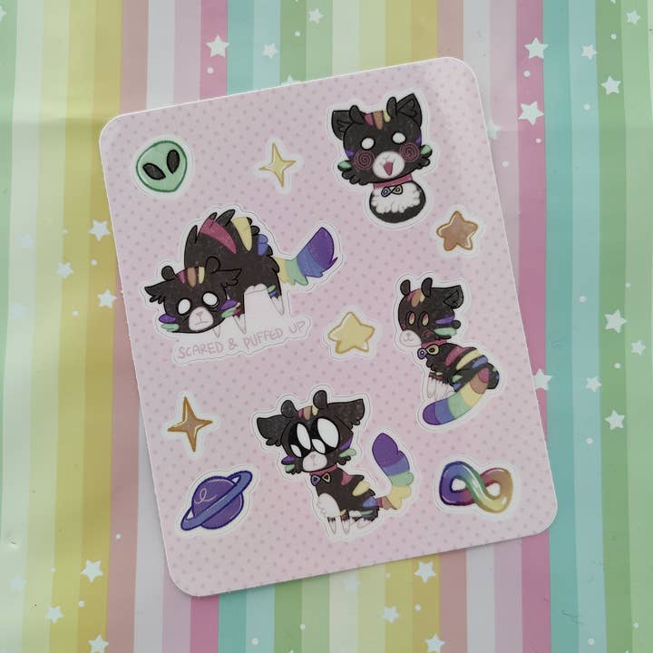 critter and bug sticker sheets by wheeliescoot for wholesale by Hannimations