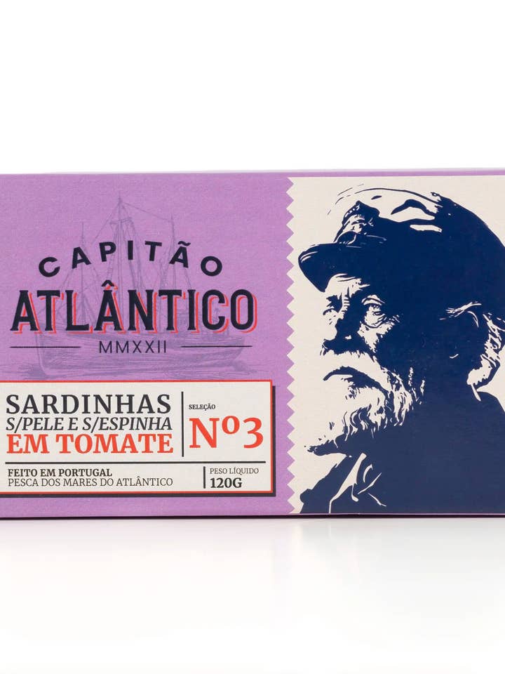 Sardinen ohne Haut und Gräten in Tomate - Capitão Atlântico für den Großhandel von Capitão Atlântico