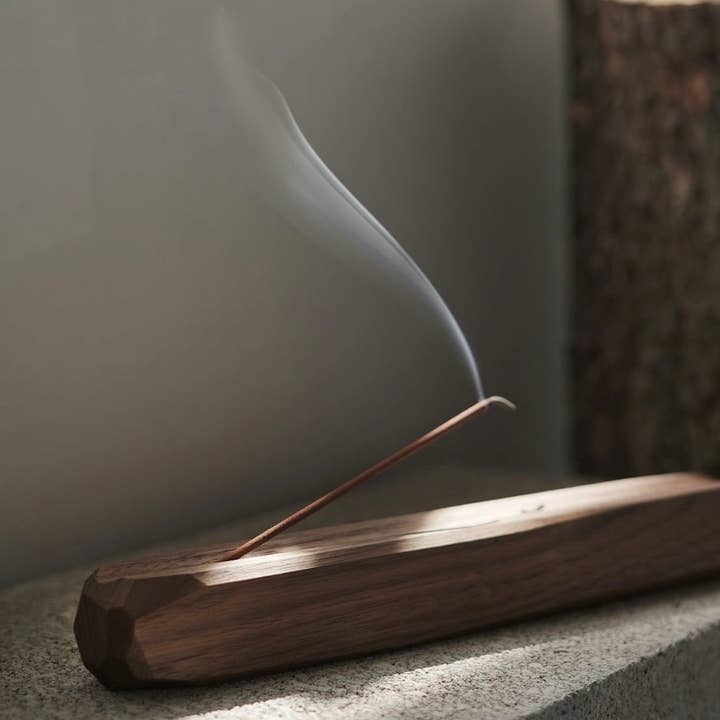 Walnut Wood Incense Holder for wholesale by Room-3